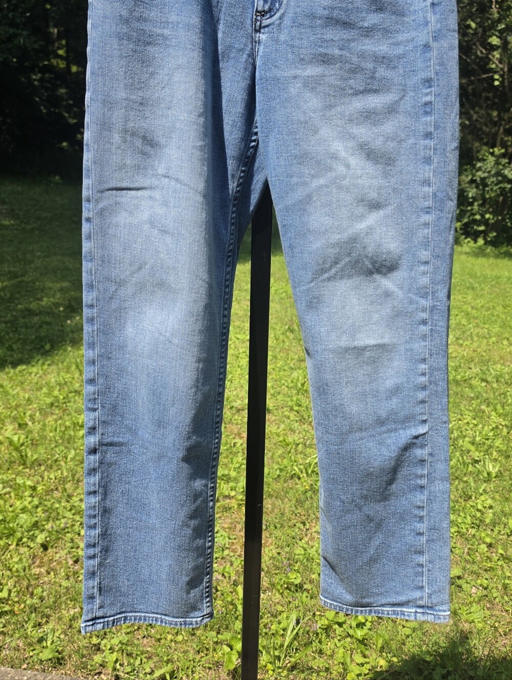 Rag & Bone Harlow Mid-Rise Ankle Straight Jeans Jalen Size 26 - Picture 3 of 11